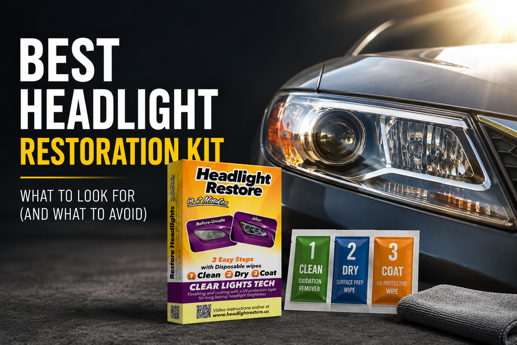 Best Headlight Restoration Kit — What to Look For Before You Buy