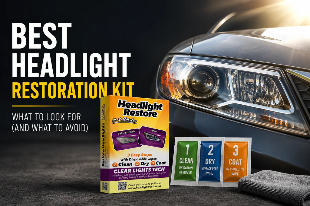 Best Headlight Restoration Kit — What to Look For Before You Buy