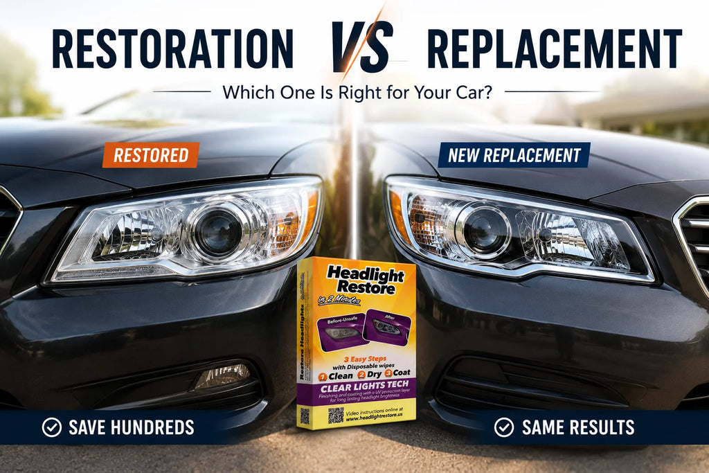 Headlight Restoration vs Replacement — Which Is Right for Your Car?