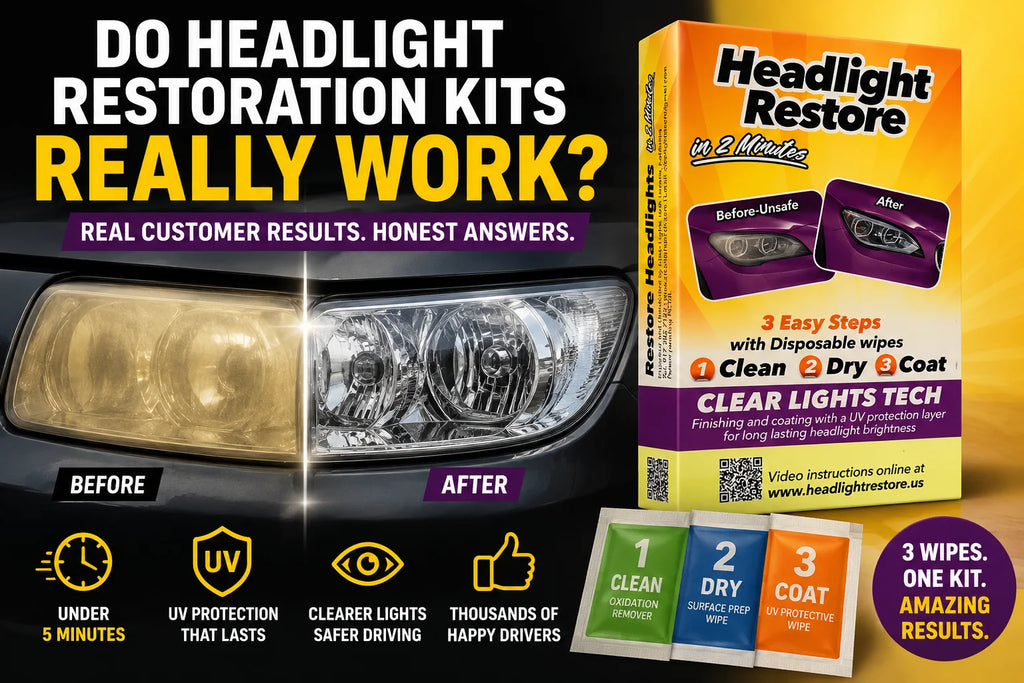Do Headlight Restoration Kits Really Work? Honest Answer + Real Results