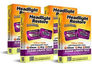 Headlight Restoration Kit, 4 kits