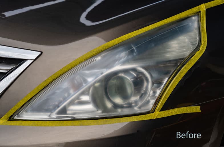 How to Clean headlight Lens