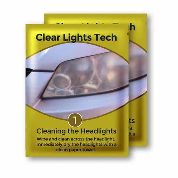 headlight restoration kit first step 