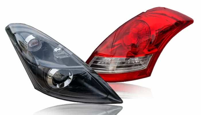 What are the types of tail lights