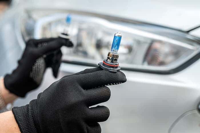 What is headlight bulb replacement