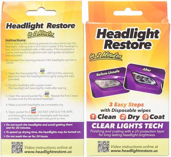 How to prevent further mositure in headlights with headlight restoration kit
