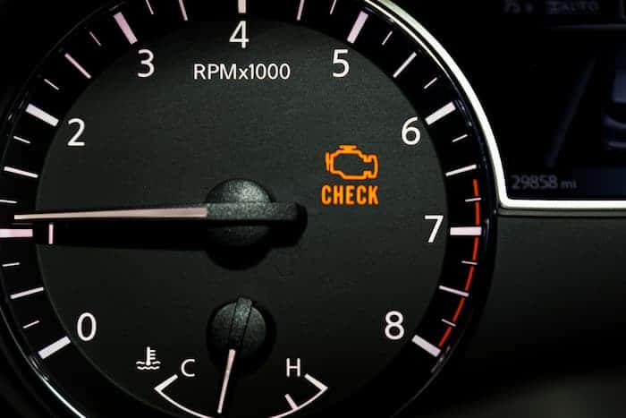How long can you drive with check engine light on