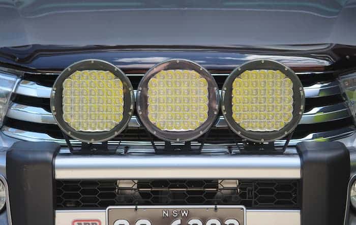 Can you drive with LED pods on headlights